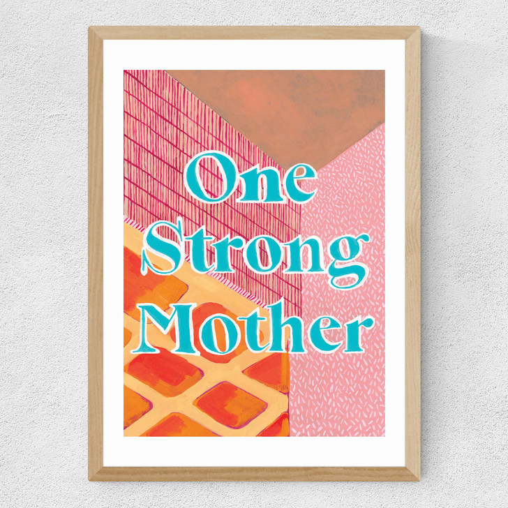 Strong Mother Medium Oak Frame