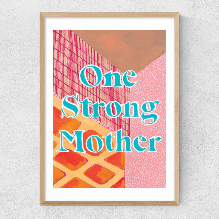 Strong Mother Narrow Oak Frame