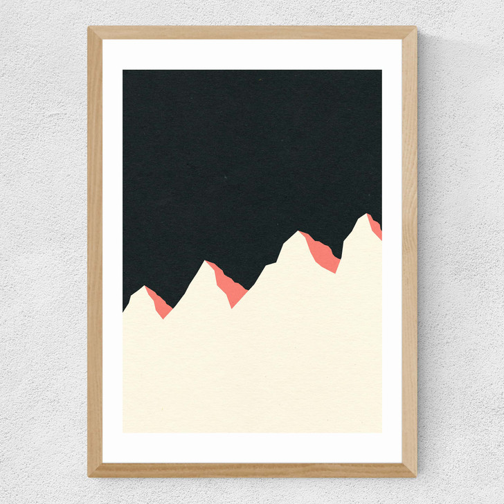 Dark Night White Mountain Medium Oak Frame Dark Night White Mountain Medium Oak Frame