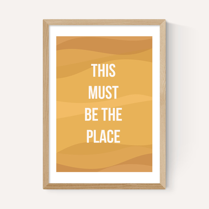 This Must be the Place by Native State