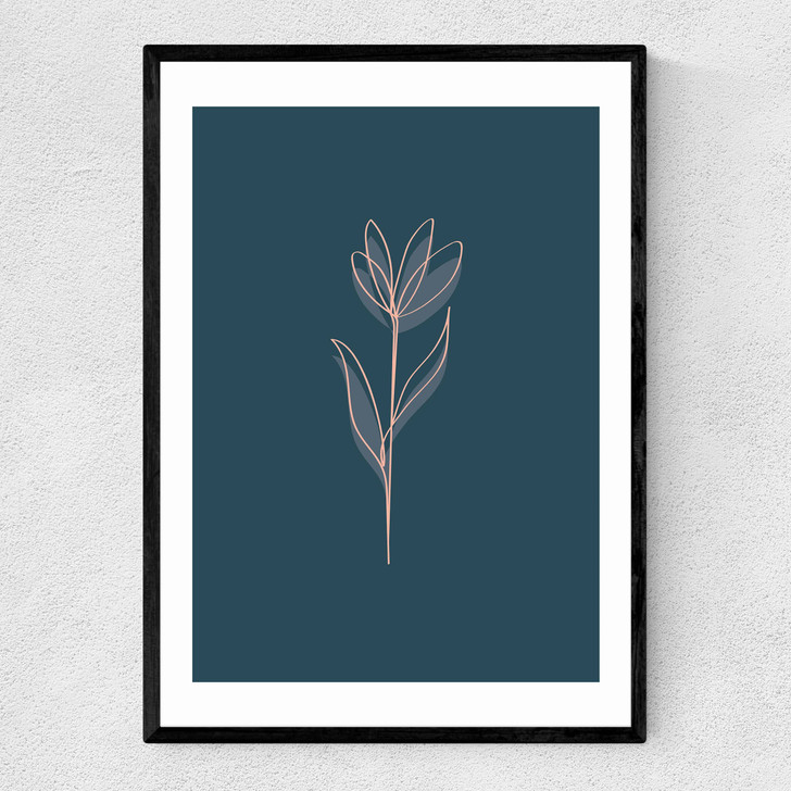 Bloom by Native State Narrow Black Frame Bloom by Native State Narrow Black Frame