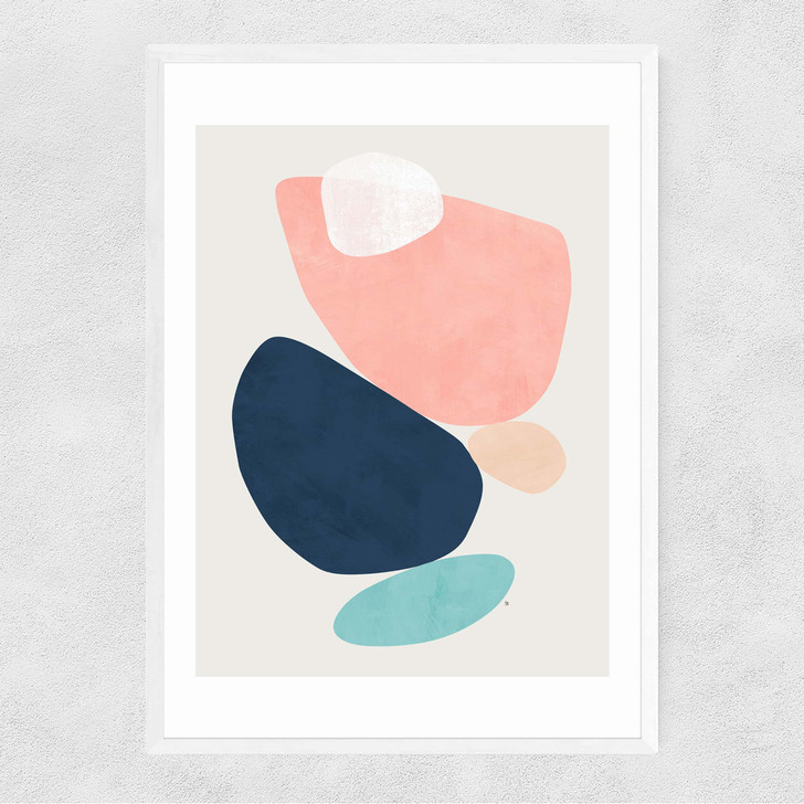 Karu Narrow White Frame