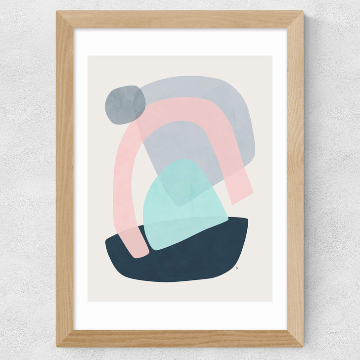 Lela Wide Oak Frame