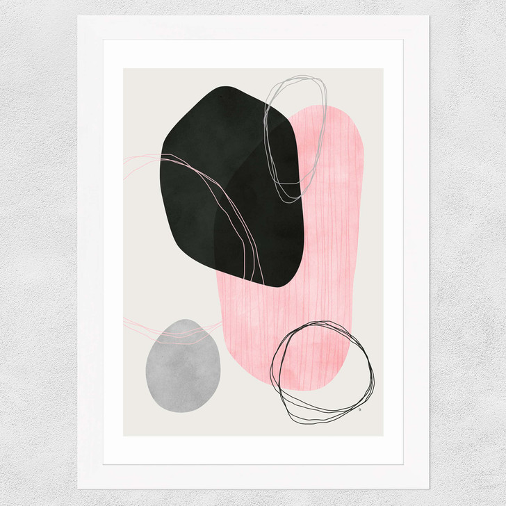Lelia Wide White Frame Lelia Wide White Frame