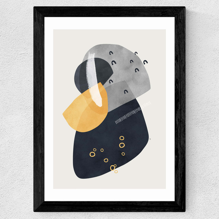 Oberis Wide Black Frame Oberis Wide Black Frame