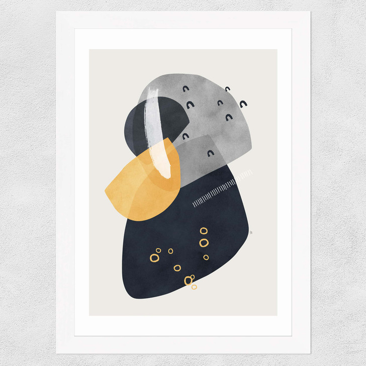 Oberis Wide White Frame Oberis Wide White Frame