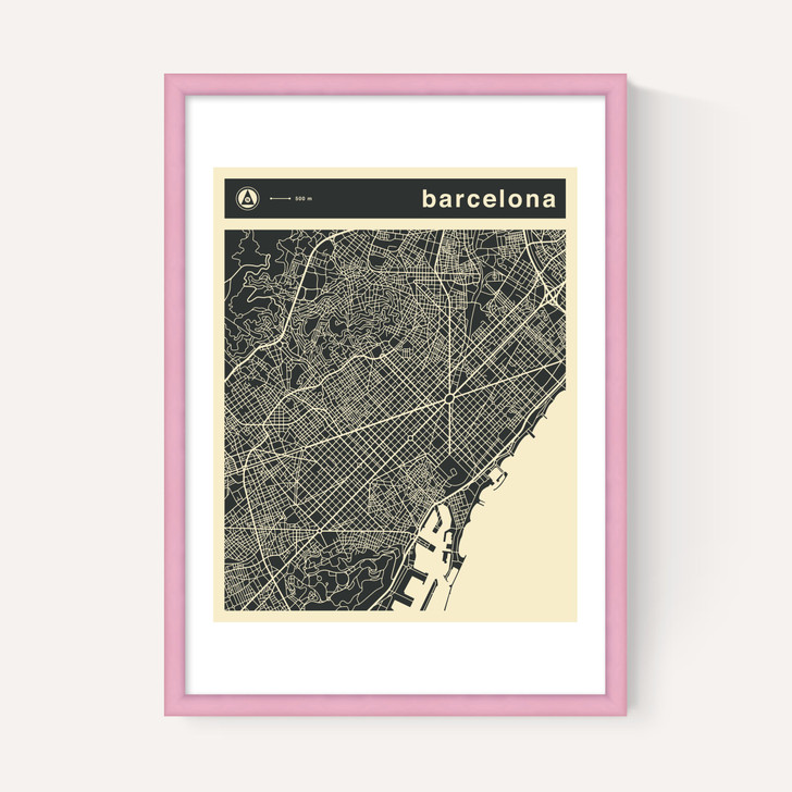 Barcelona Streetguide by Jazzberry Blue