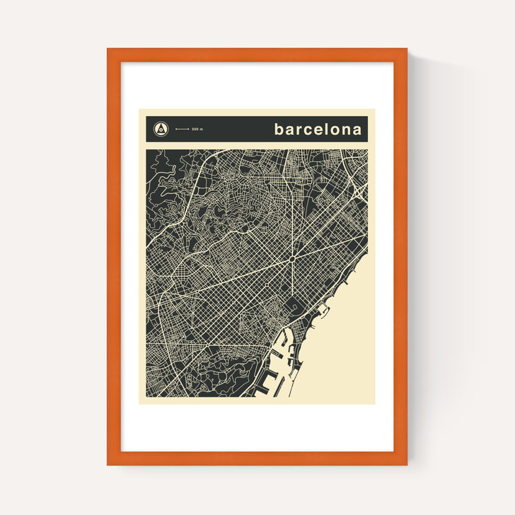 Barcelona Streetguide by Jazzberry Blue