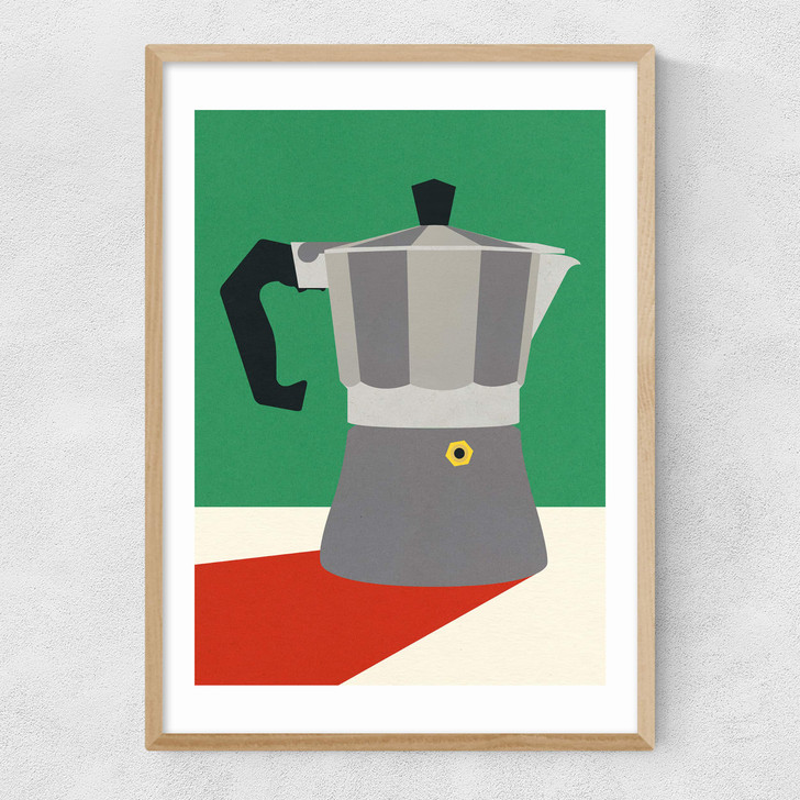 Espresso Italiano Narrow Oak Frame