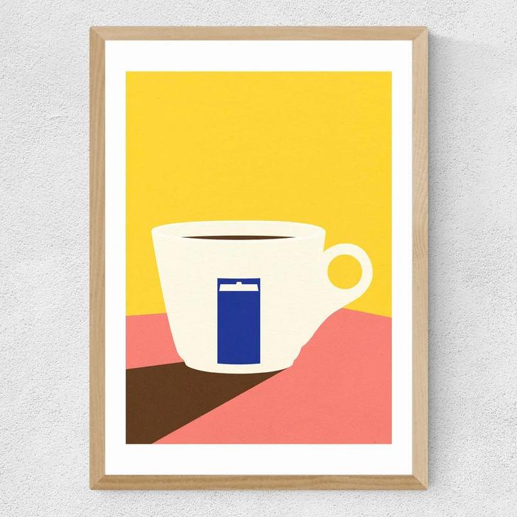 Tazza Medium Oak Frame