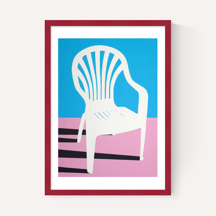 White Plastic Chair
