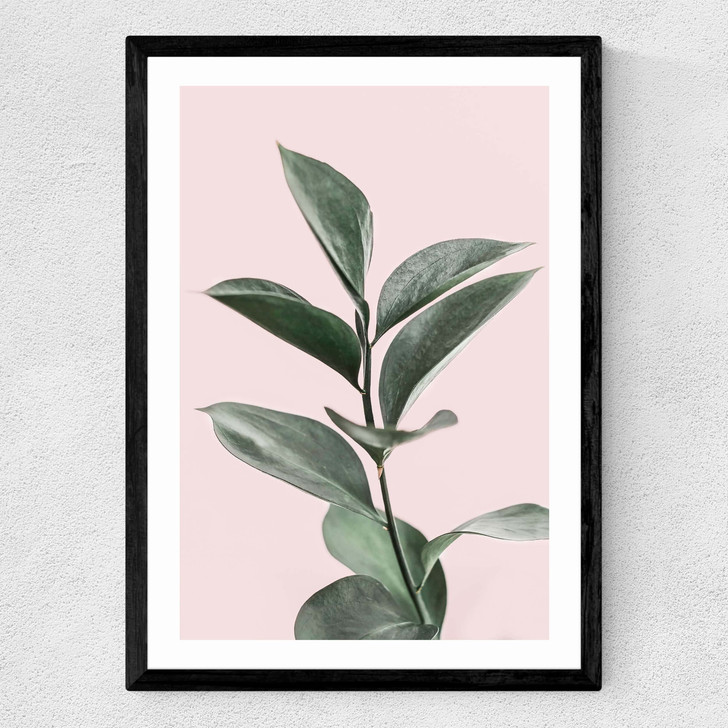 Foliage Medium Black Frame Foliage Medium Black Frame