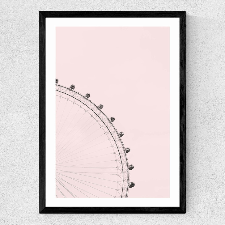 London Eye by Sisi and Seb Medium Black Frame