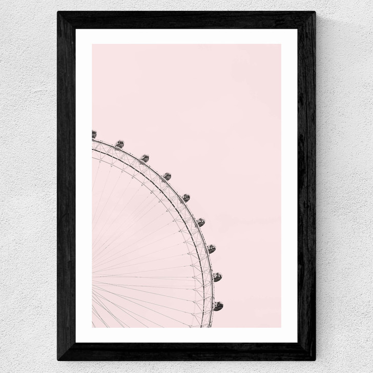 London Eye by Sisi and Seb Wide Black Frame
