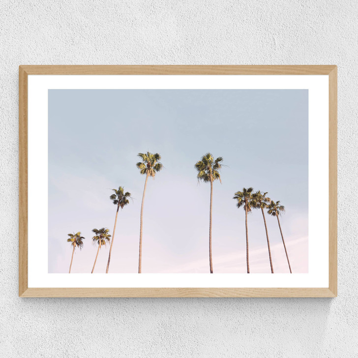 California Vibes Medium Oak Frame