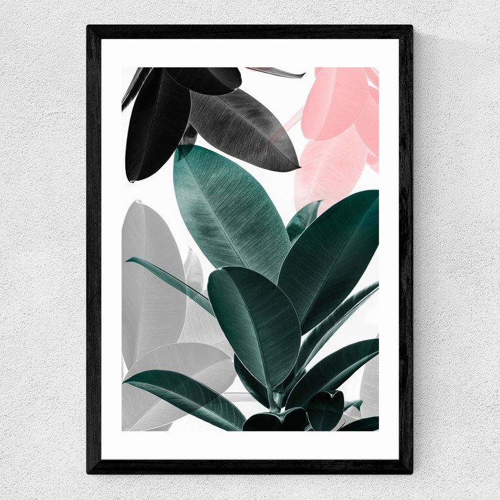 Leaf Play Medium Black Frame Leaf Play Medium Black Frame