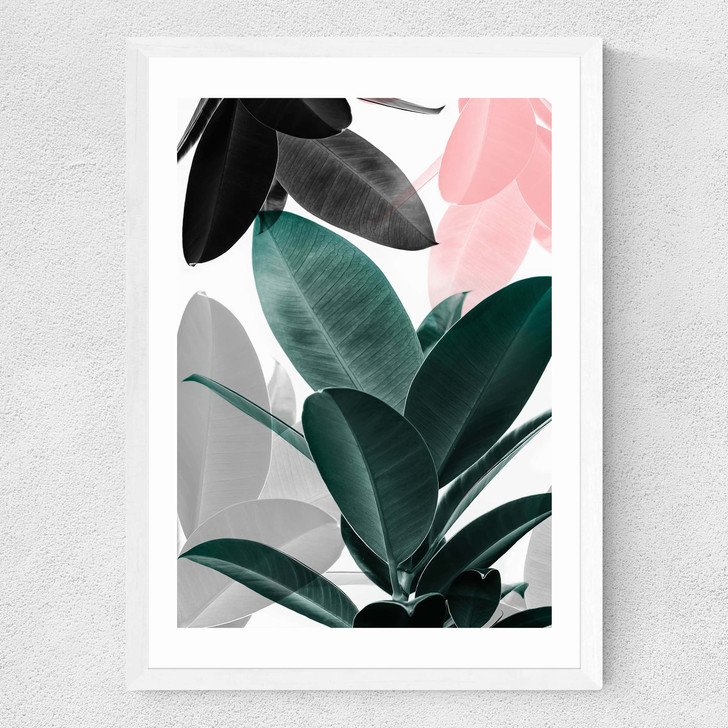 Leaf Play Medium White Frame