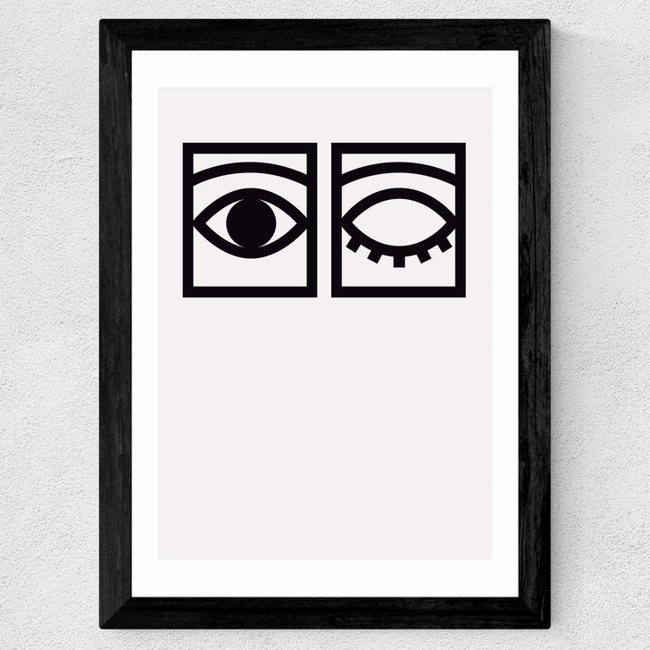 Daytime Nighttime Wide Black Frame
