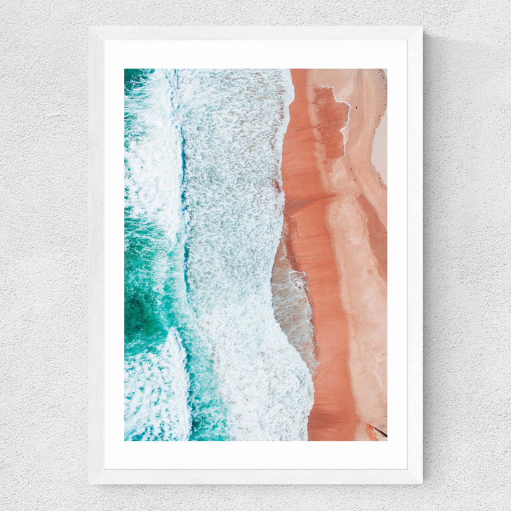 De Cima Medium White Frame De Cima Medium White Frame