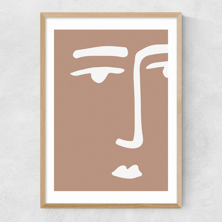 Moody Narrow Oak Frame Moody Narrow Oak Frame