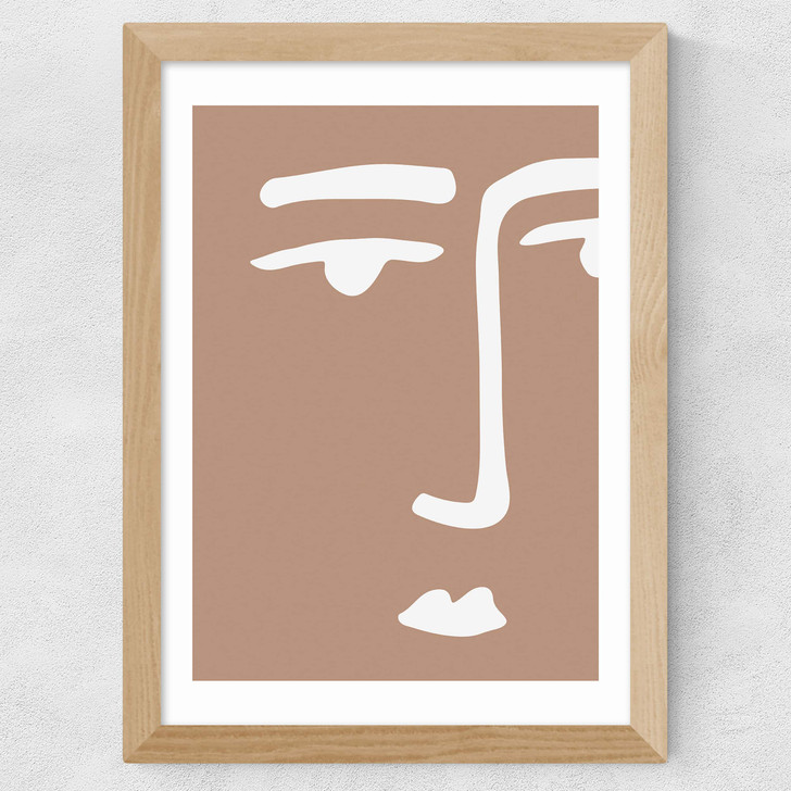 Moody Wide Oak Frame Moody Wide Oak Frame