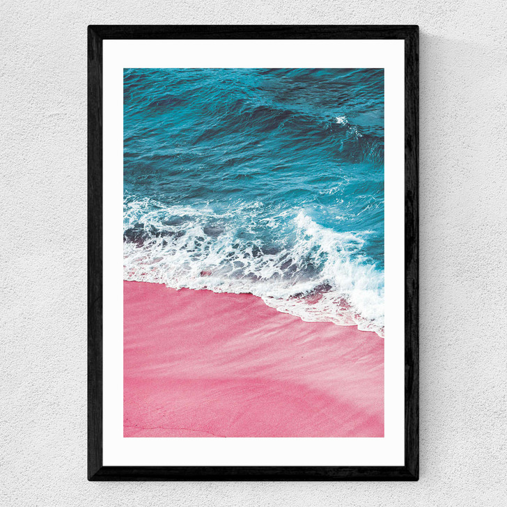Pink Medium Black Frame Pink Medium Black Frame