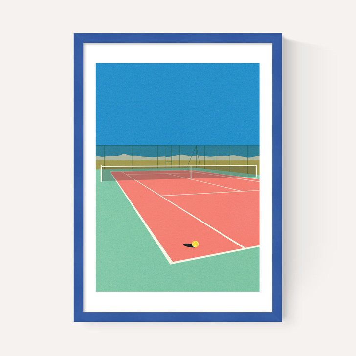 Tennis Court In The Desert