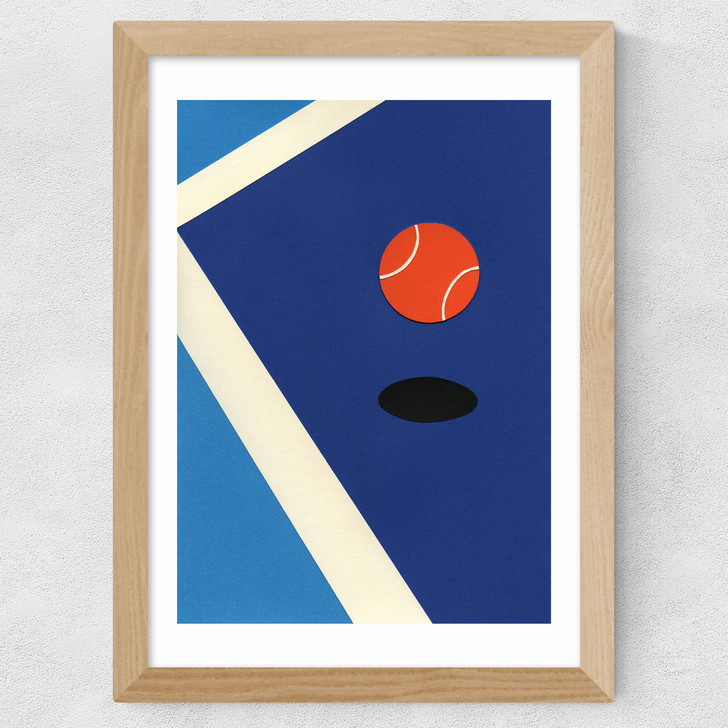 Jumping Tennis Ball Wide Oak Frame Jumping Tennis Ball Wide Oak Frame