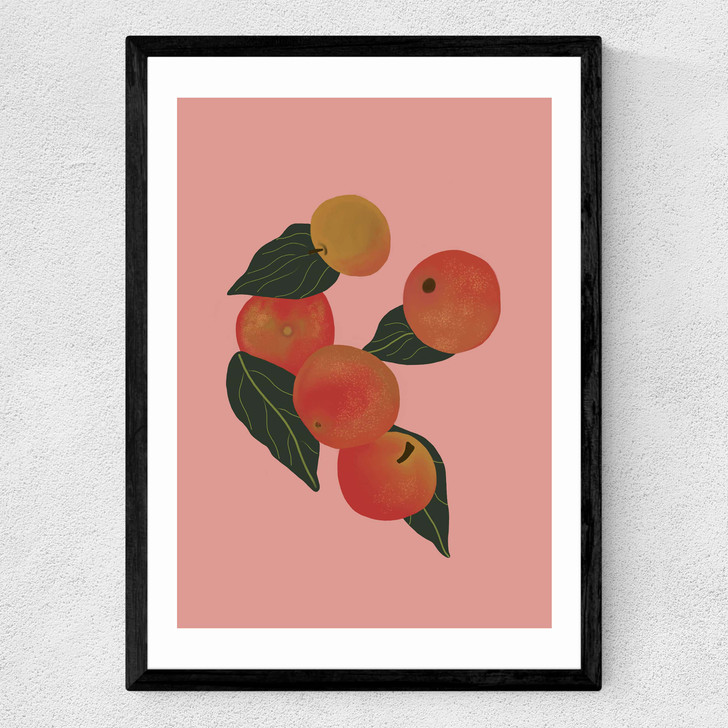 Apples Medium Black Frame Apples Medium Black Frame
