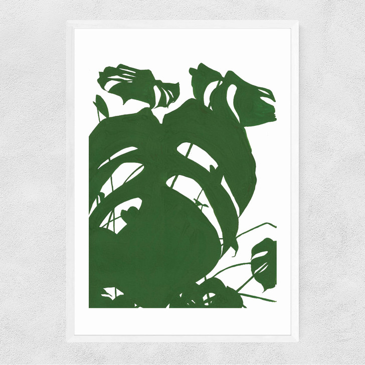 Monsterra I Narrow White Frame Monsterra I Narrow White Frame