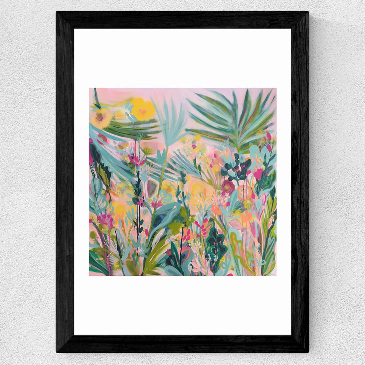 Flutter Springtime Wide Black Frame