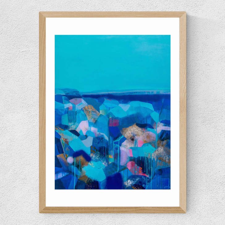 Rockpool and Hot Rocks Medium Oak Frame