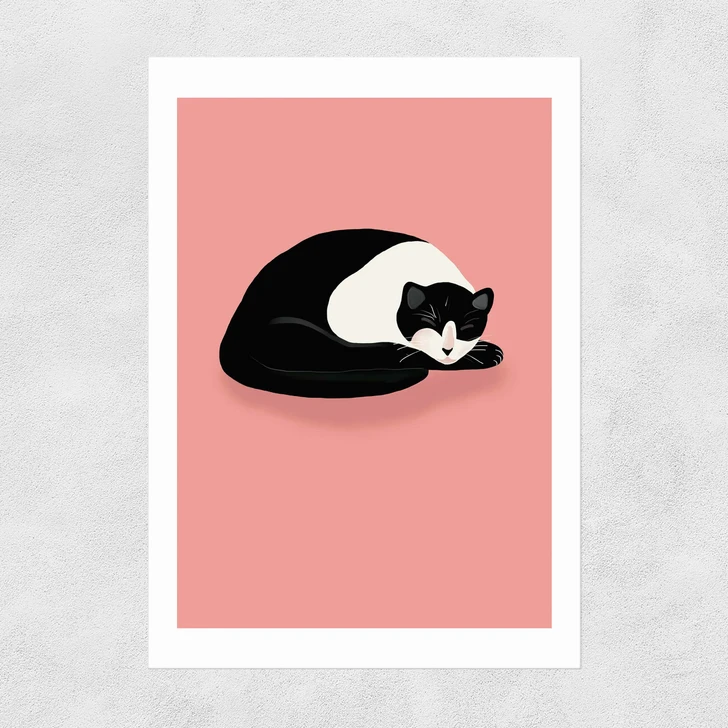 Cat Nap Unframed Print