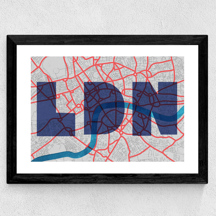 LDN Wide Black Frame