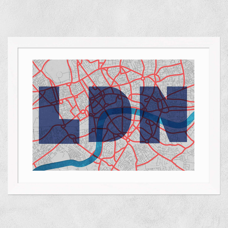 LDN Wide White Frame