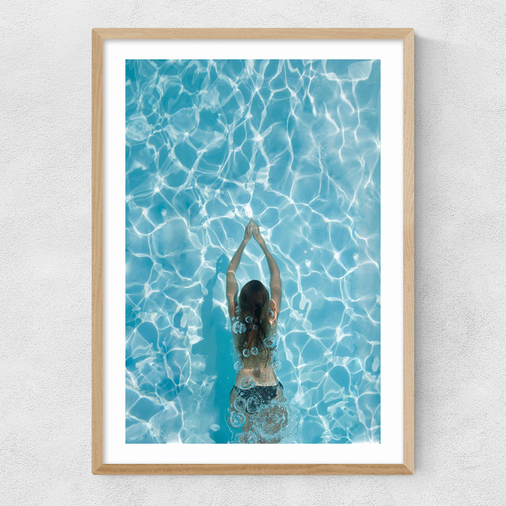 Liquid Love Narrow Oak Frame