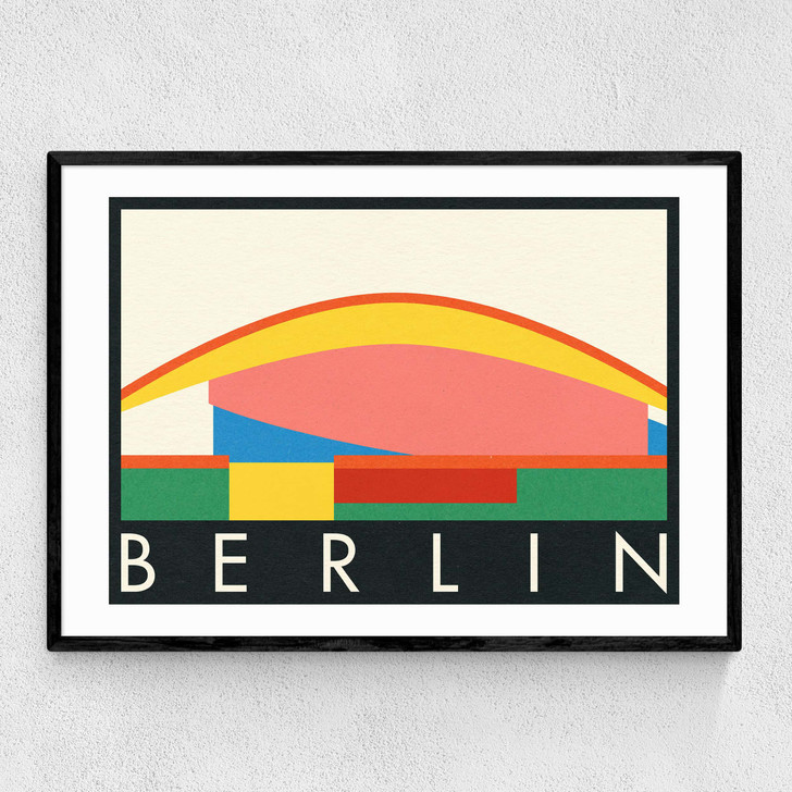 Berlin - KMW Narrow Black Frame Berlin - KMW Narrow Black Frame