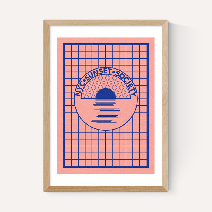 NYC Sunset Society Blue