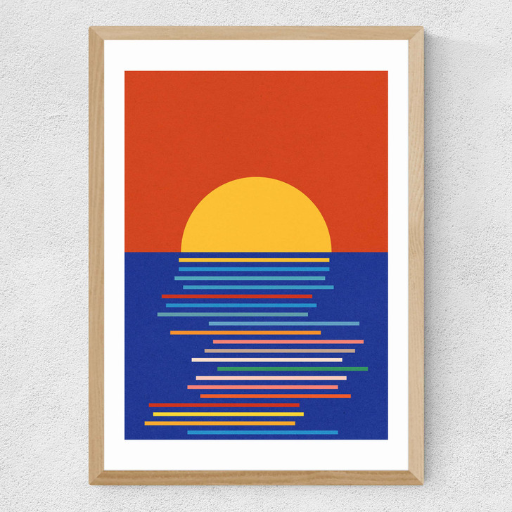 Sunset Medium Oak Frame