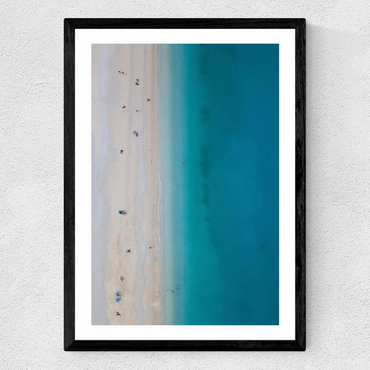 Where the Living is Easy Medium Black Frame Where the Living is Easy Medium Black Frame