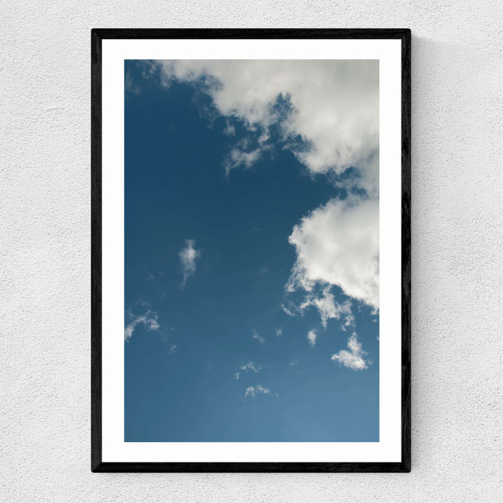 Sky Diving Narrow Black Frame