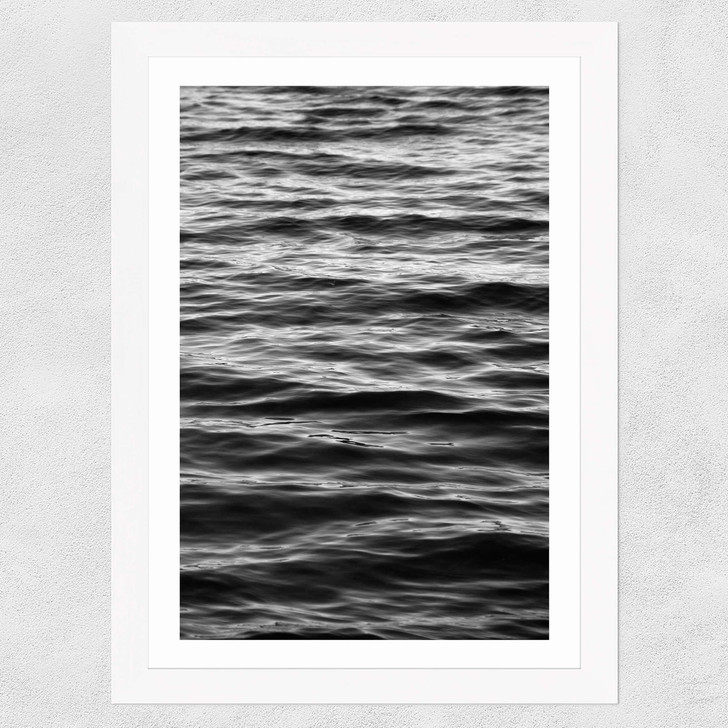 White Ocean Wide White Frame White Ocean Wide White Frame