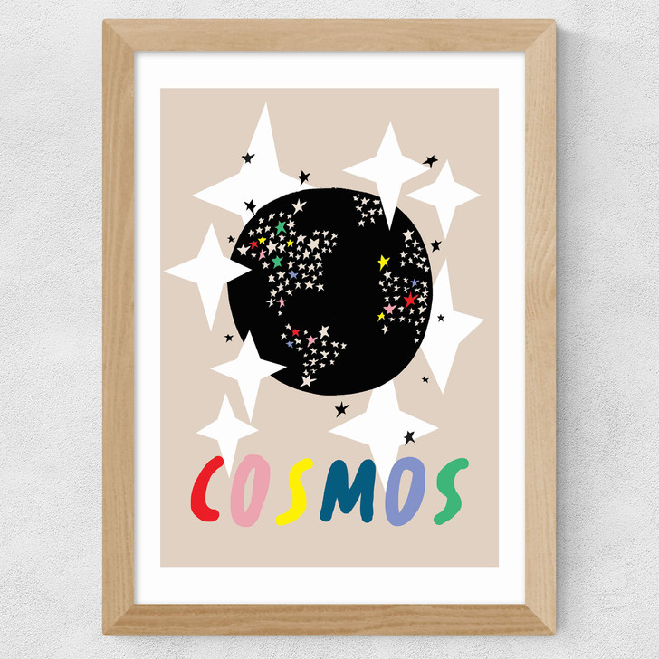 Cosmos Wide Oak Frame Cosmos Wide Oak Frame