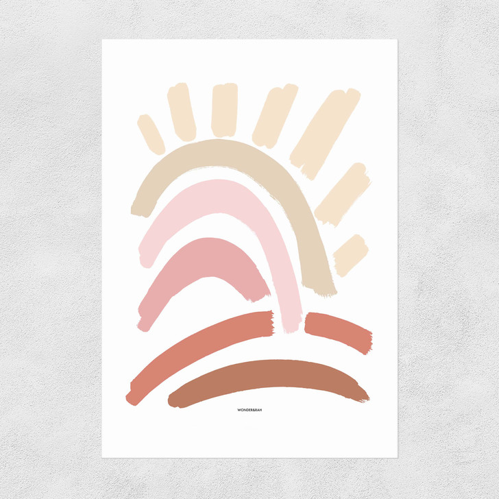 Sun Rays Unframed Print