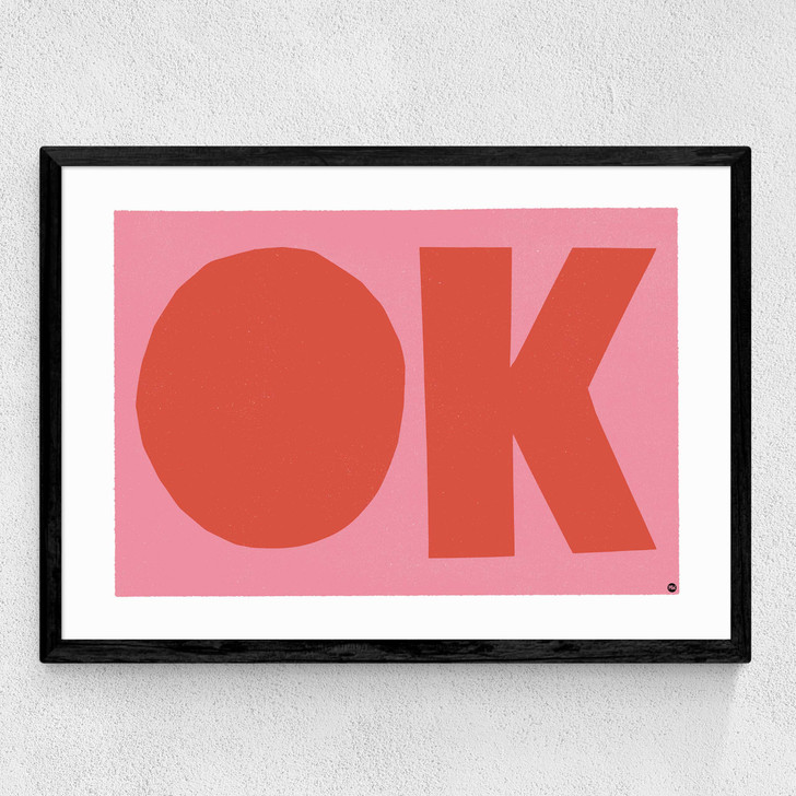OK! Medium Black Frame