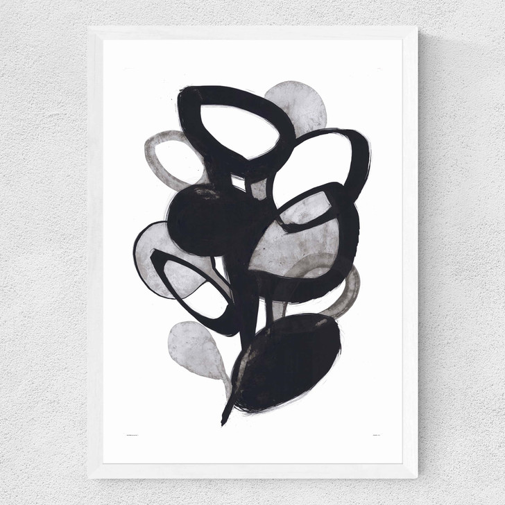 The Plant Medium White Frame