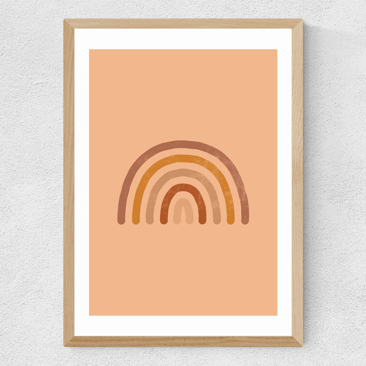 Boho Rainbow Medium Oak Frame Boho Rainbow Medium Oak Frame
