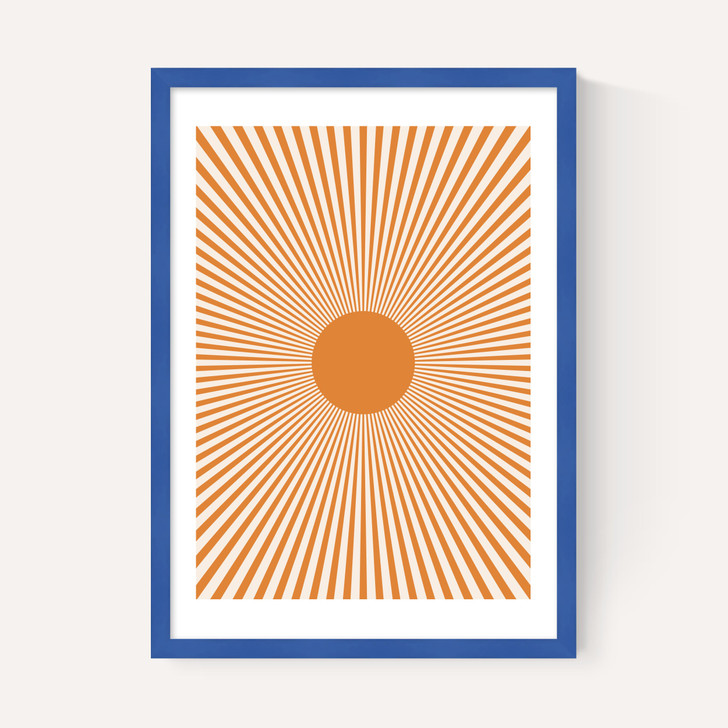 Orange Sun Rays