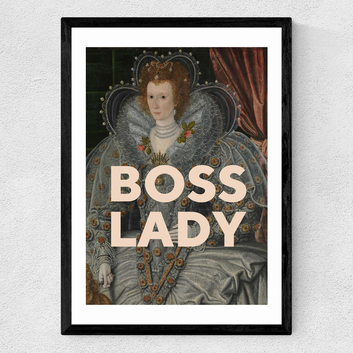 Boss Lady Medium Black Frame Boss Lady Medium Black Frame