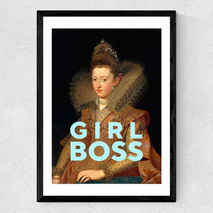 Girl Boss Medium Black Frame